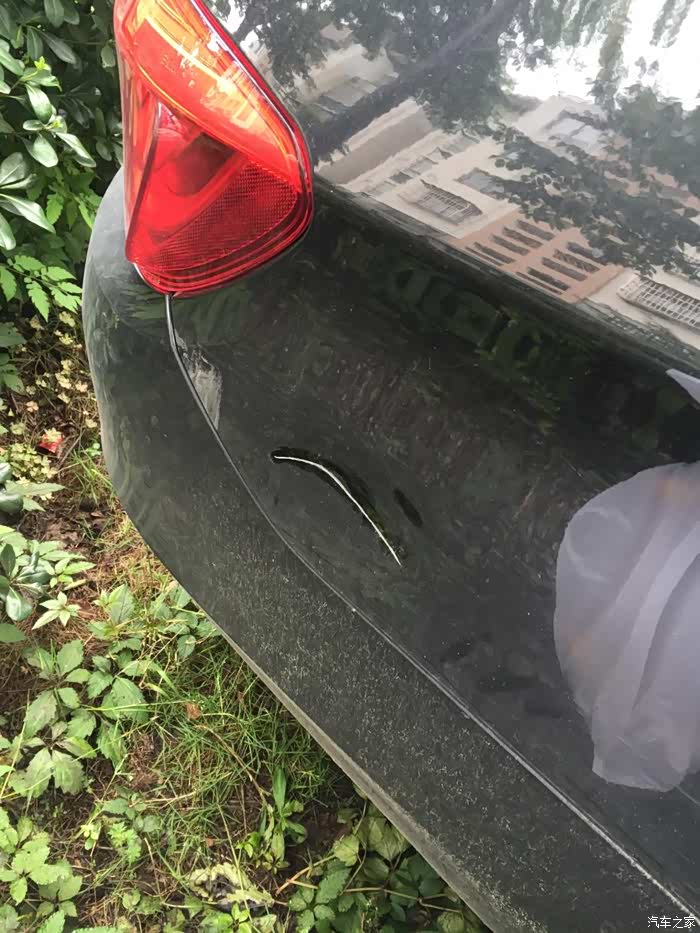 【图】车子被刮了怎么办_宝马5系论坛_汽车之