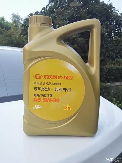 4s店又换新款机油了。_起亚K3\/K3S论坛