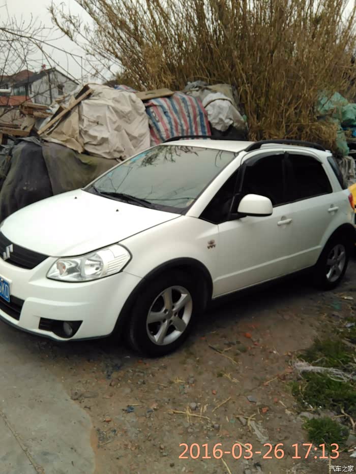 【图】换了四个轮子,跑的安心点_天语 SX4论坛