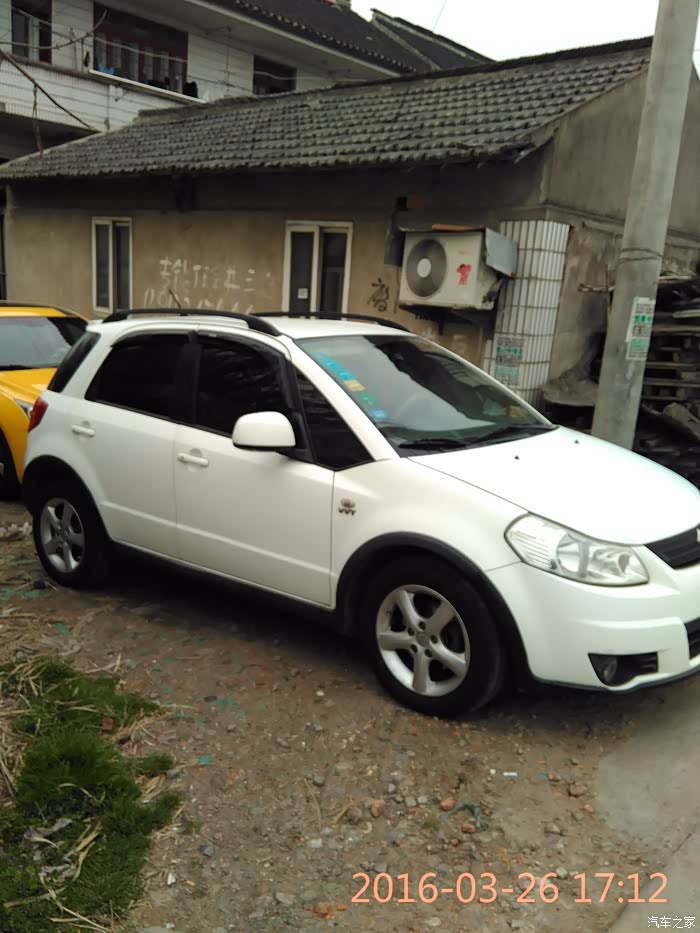 【图】换了四个轮子,跑的安心点_天语 SX4论坛