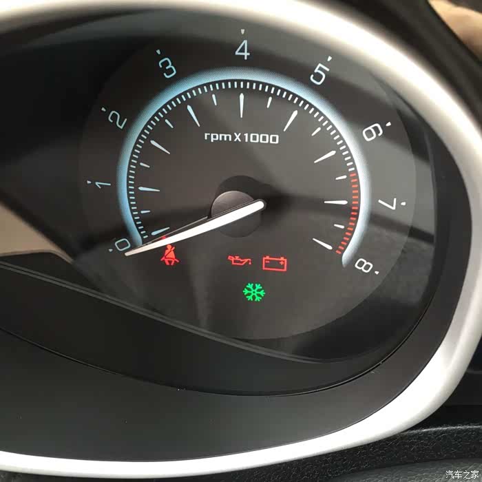 【图】行车电脑显示屏那里雪花故障灯亮_传祺