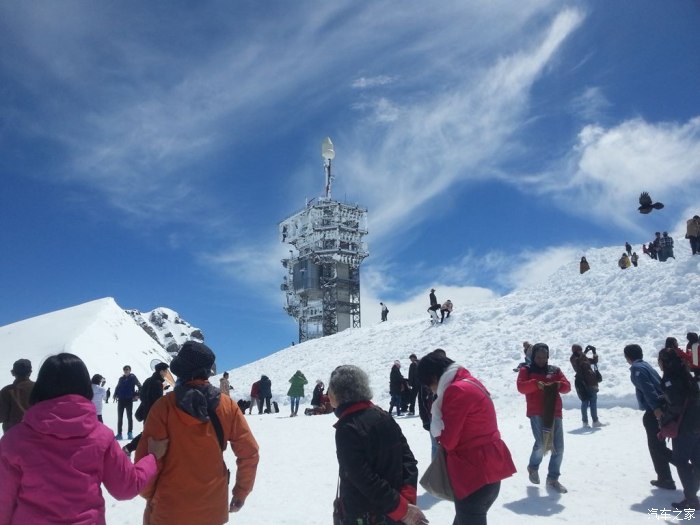 瑞士少女峰雪景