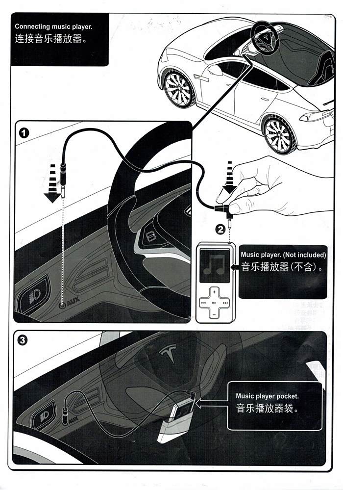 特斯拉童车说明书 适用年龄:三岁到八岁