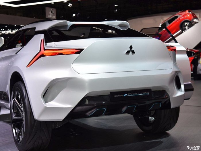 三菱的概念车mitsubishi e-evolution concept