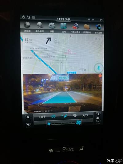 刚开始以为只要安卓屏用行车记录仪就可以随意插在导航实限adas