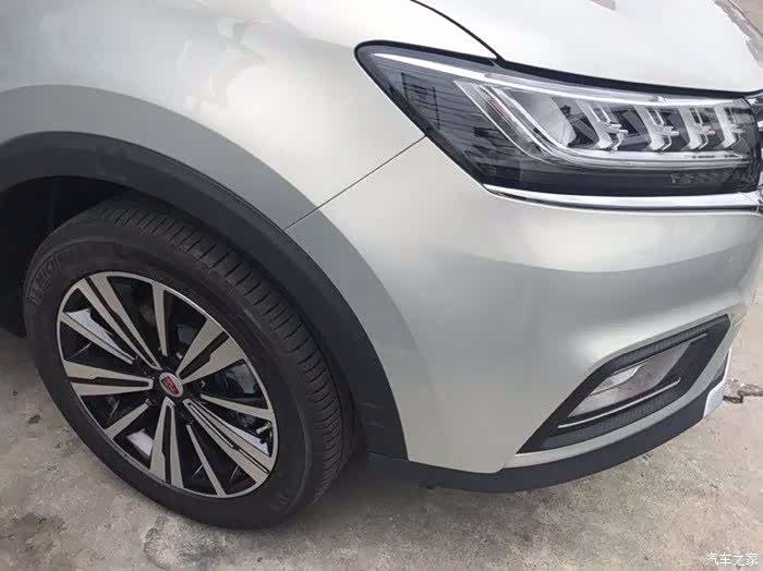 荣威rx5银叶金欢喜提车!