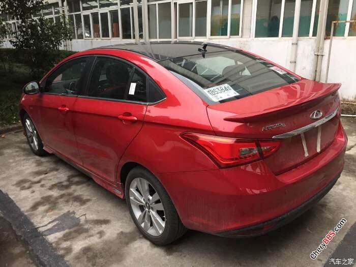 5t红色黑顶图片_艾瑞泽5论坛_汽车之家论坛