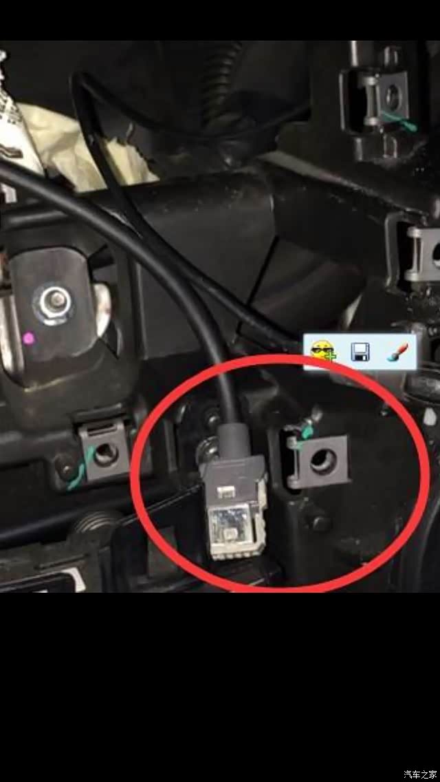 【图】换了个导航、倒车影像线插不了