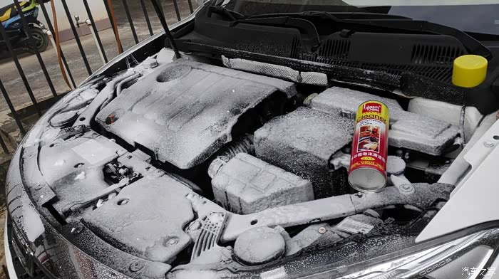 【图】闲得蛋疼,清洁一不发动机仓_观致3论坛