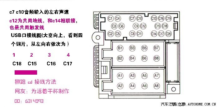 2010款海福星安装狮跑cd,改usb接口