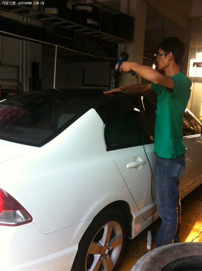 【中山】改装排气和贴黑顶海量图片+小聚图片