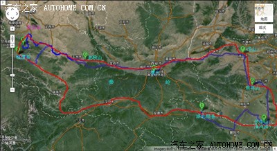 秦岭地图全图高清版