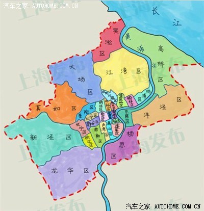 上海行政区划变迁图(更新)