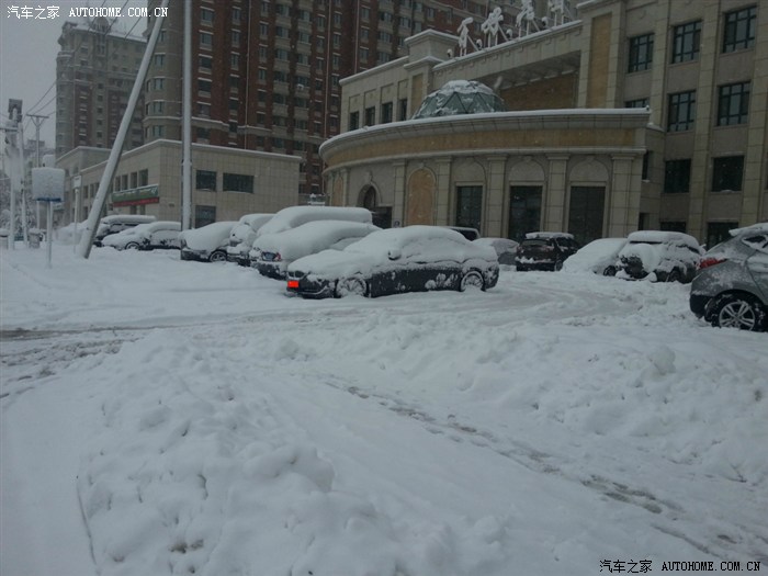 欣赏下牡丹江雪景