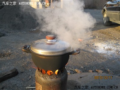 废物利用 旧灭火器制作户外柴气炉