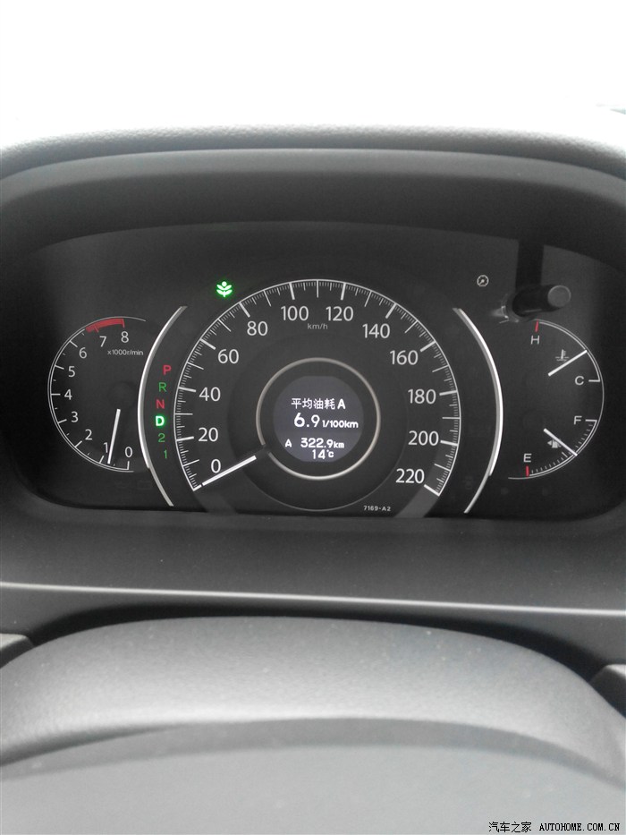 【图】CRV2.0高速油耗_本田CR-V论坛