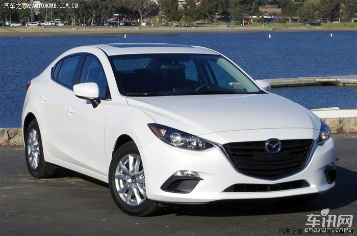 【图】2014款Mazda3 马自达3 三厢白色,看你