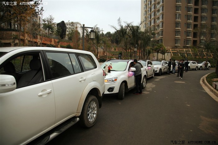 【图】云南劲炫车友会 车友结婚 白色劲炫车队