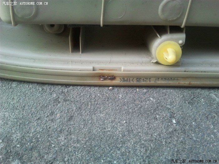 【图】你的车门脚生锈了吗?悦动设计缺陷的修