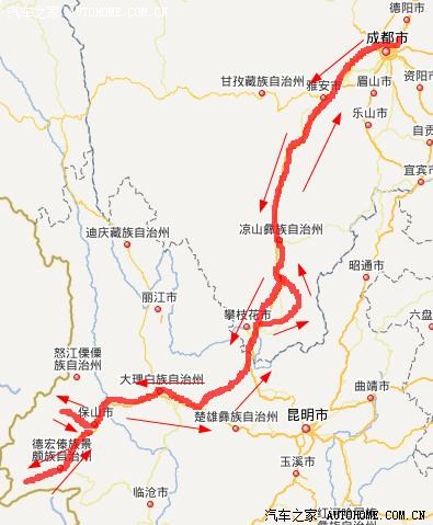 担心雅西高速泥巴山和拖乌山天气变化,提前10点出发,高速路口加满油