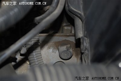 变速箱通气孔这里早就这样了