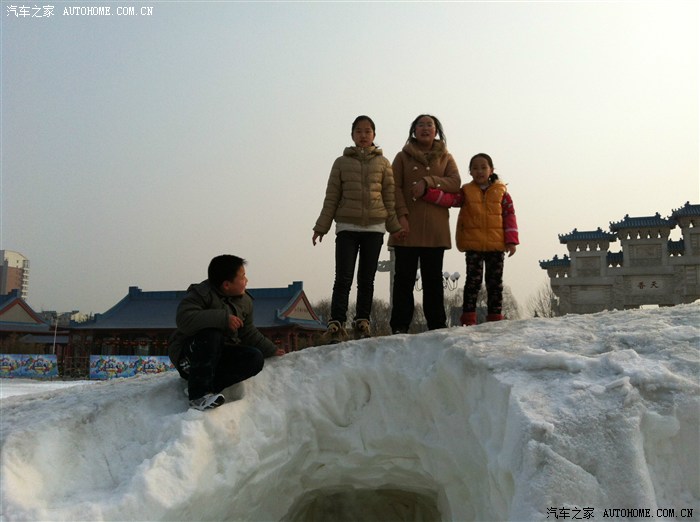 【图】牡丹园滑雪场._山东论坛_汽车之家论坛