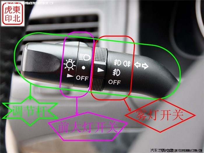 B50的远光大灯怎么开?