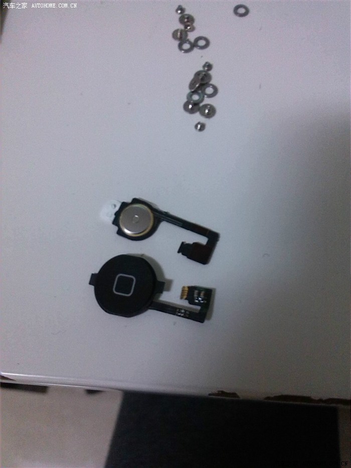 【图】提车作业前夕,iphone4的拆装换零件图。