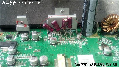 RD9机头改TDA7850功放模块、音频耦合电容