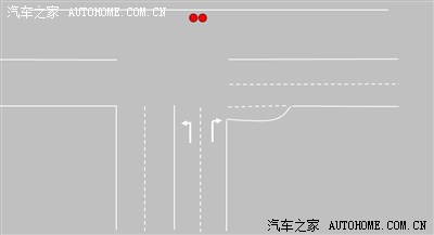 丁字路口右转问题