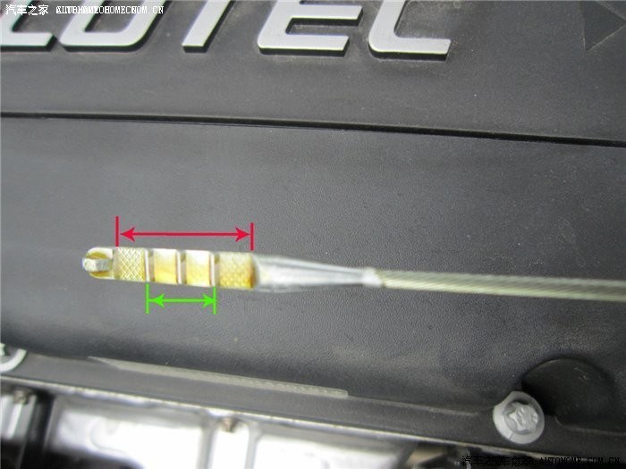 【图】怎么样看科鲁兹机油刻度尺?