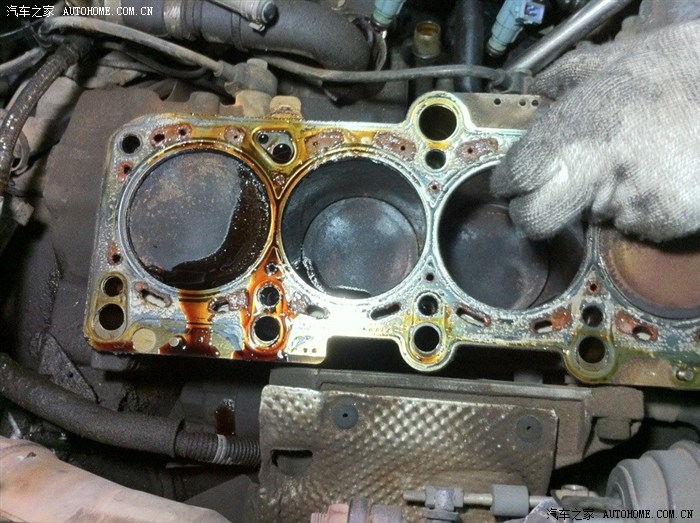 【图】老B5换缸垫作业!