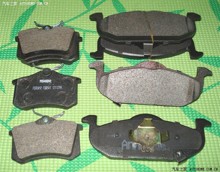 【图】今天把前后刹车片全换了!_荣威350论坛