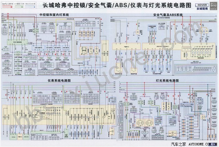 【图】回馈下论坛,发个哈弗全车电路图_哈弗h3论坛_之