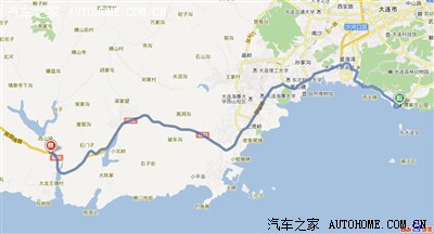 30进家门   下图为去龙王塘樱花园的路线: 下图为从龙王塘到旅顺口再