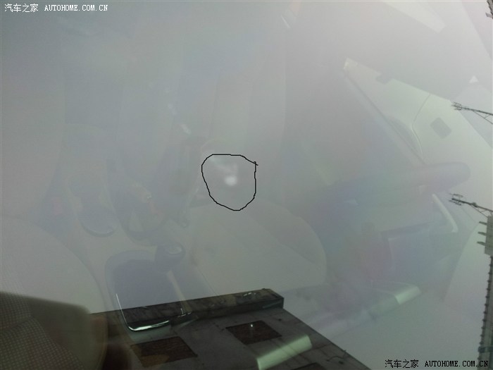 【图】前挡风贴膜有个气泡,需要重贴吗_奇瑞A