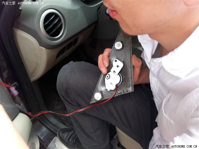 骊威车加装一个高音和低音炮怎么接线-汽车加