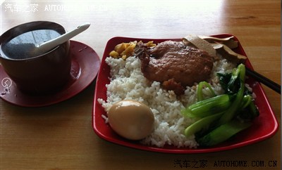 今天的午餐.沙县大排饭 排骨汤