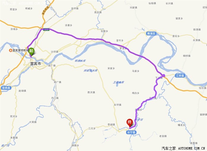 江安县,g93成渝环线高速有个出口