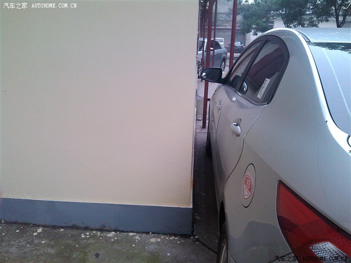 【图】夜里回家,没车位了,把车停成这样,很知足