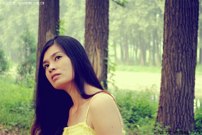 漂亮老婆夏日的幸福