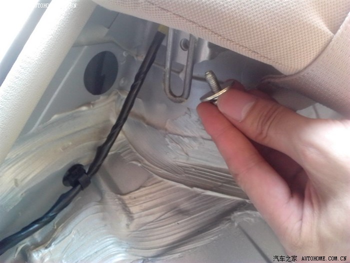 【图】花花2013换座套,后排座椅拆卸权威详尽_花冠_之