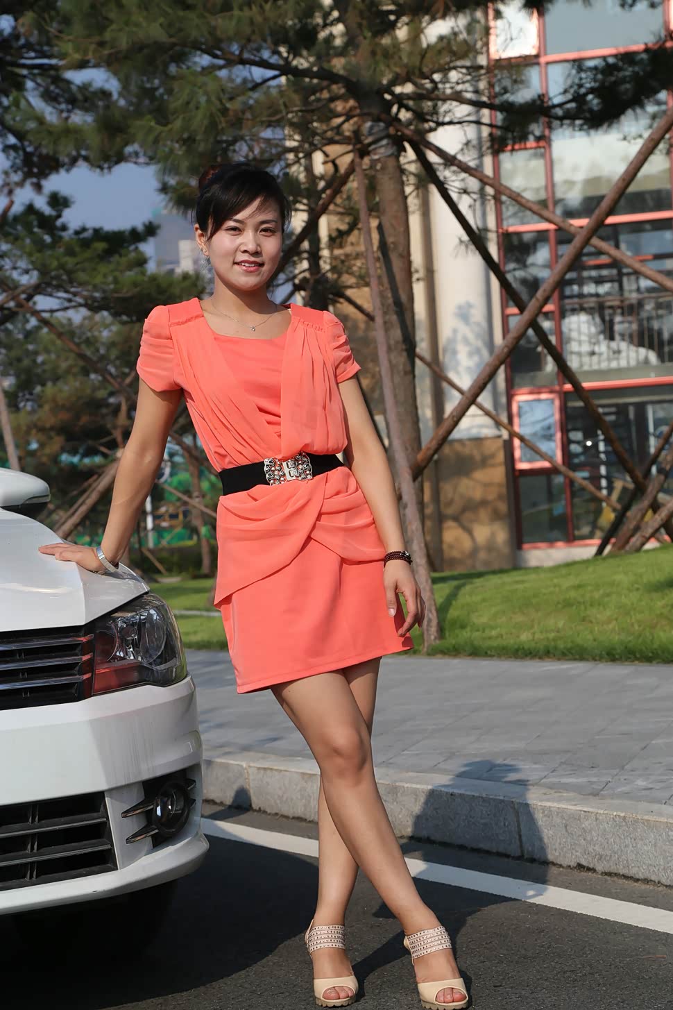 【媳妇当车模】告诉你什么是好媳妇儿！