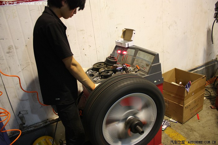 【图】四轮交叉换位之后,速度60以后 车身有点