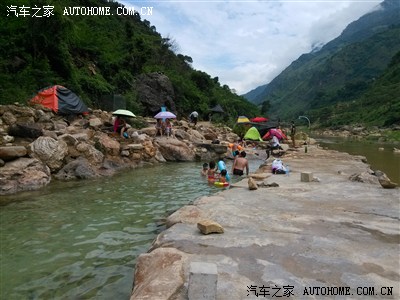 禄劝普渡河野温泉自驾野营_云南_手机汽车之家