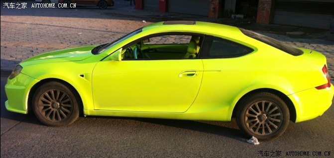 【图】绝对精···全国第一台荧光绿内饰!改