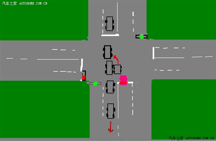 【图】请给判断一下 是不是闯红灯?