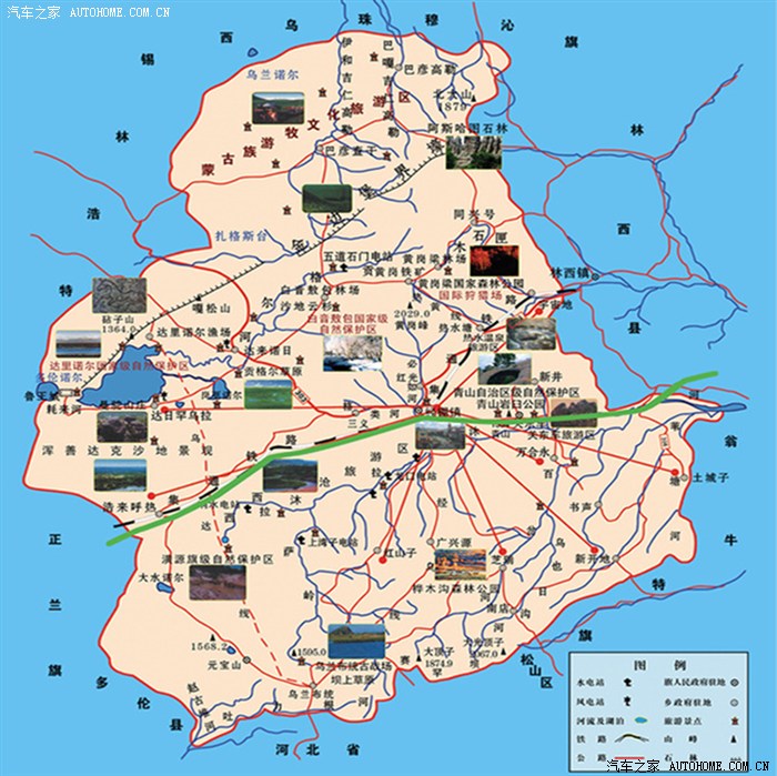 一,简介 克什克腾旗,旗政府驻地经棚镇,属赤峰市管辖.