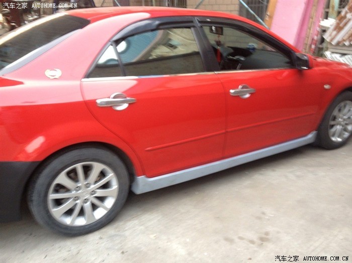 【图】自己动手!升级 轿跑后保 侧裙_马自达6论