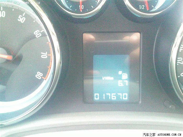 【图】别克英朗gt1.6升手动进取版油耗说明(真